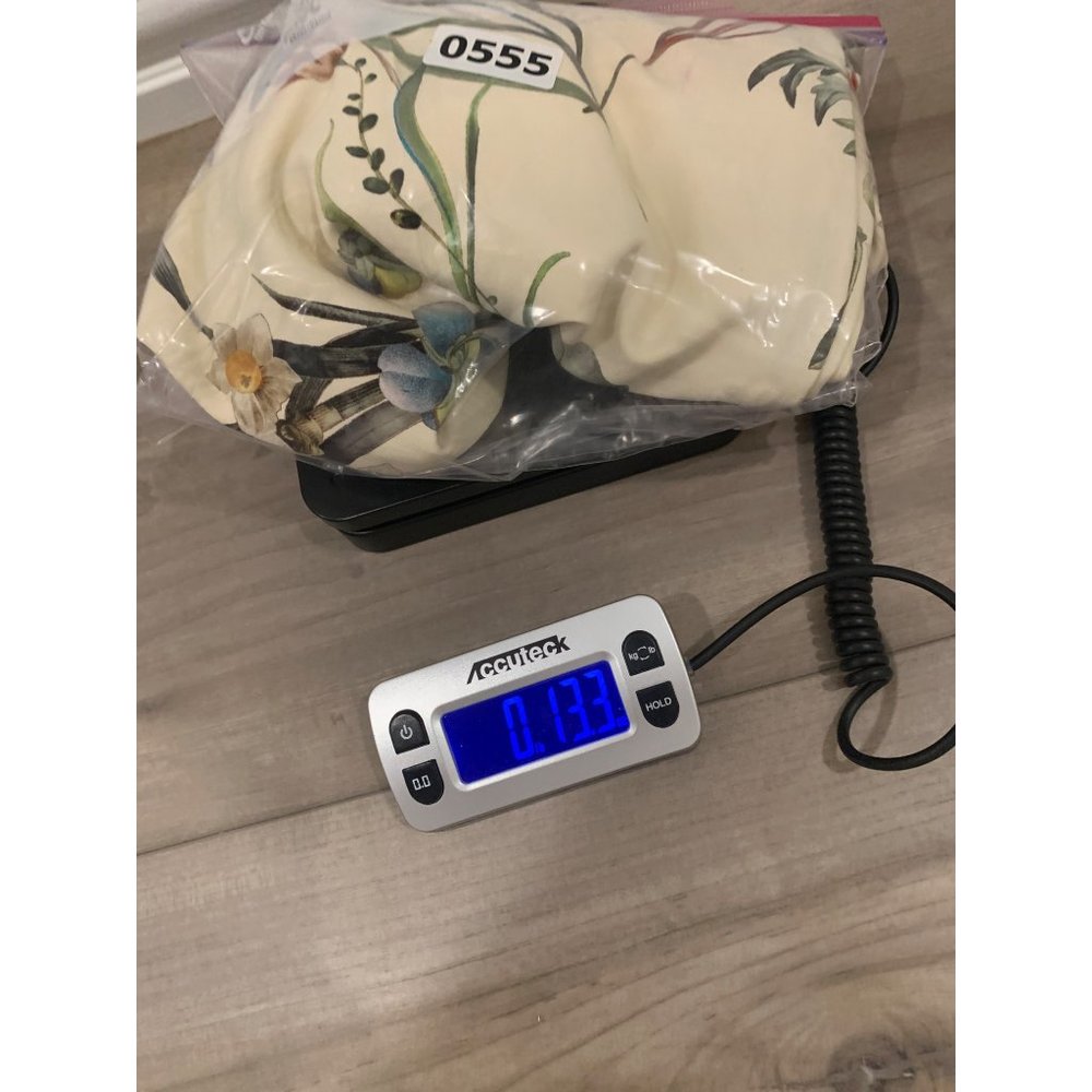 Zara Women Cream Floral Wide Leg Trouser Pant Size L - Picture 11 of 11